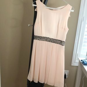 Top Shop PLEATED BOW DRESS